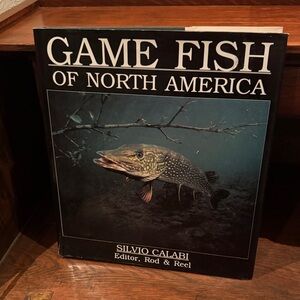 1988 VTG Game Fish of North America Hardback Coffee Table Book w/dust cover